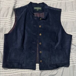 Bushwhacker vintage women’s lg leather vest